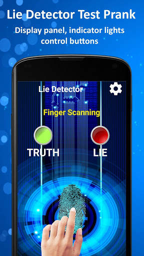 Lie Detector : Fingerprint Lie Detector Prank screenshot 1
