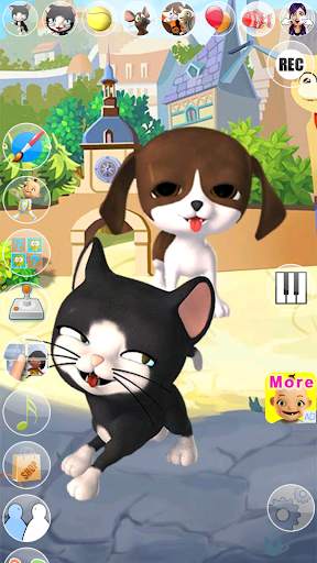 Talking Cat and Dog Kids Games screenshot 4