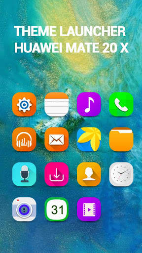 Launcher For HUAWEI MATE 20 X pro themes screenshot 1