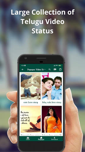 Telugu Video Status - Full Screen Telugu Status screenshot 2