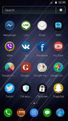 Simple Black Theme screenshot 5