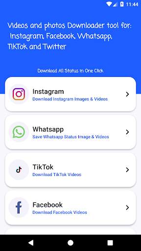 Video photo Download for Instagram Facebook TikTok screenshot 2