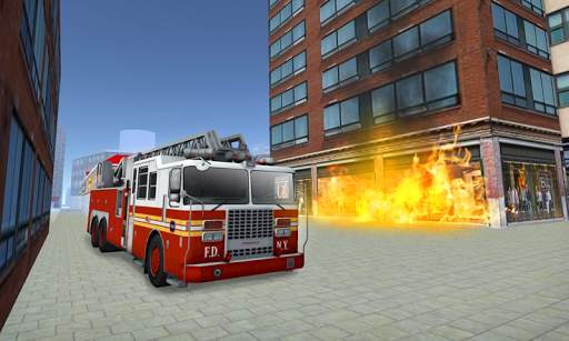 Fire Truck Simulator 2016 screenshot 3
