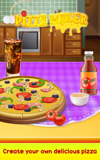 Pizza Cooking: Pizza Maker Shop, Color by Number screenshot 1