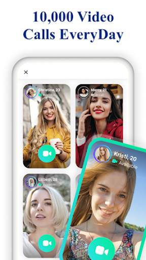 Aluva: live talk, video call screenshot 1