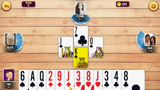 Callbreak Offline : Tash Game 4 تصوير الشاشة