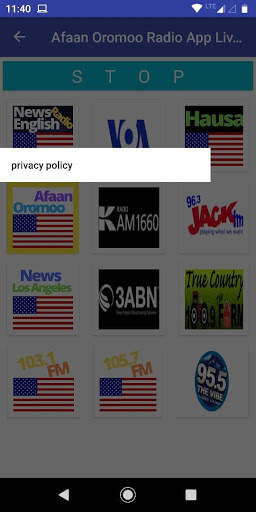 Afaan Oromoo Radio App Live USA Free screenshot 2