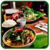 Thai food recipe icon