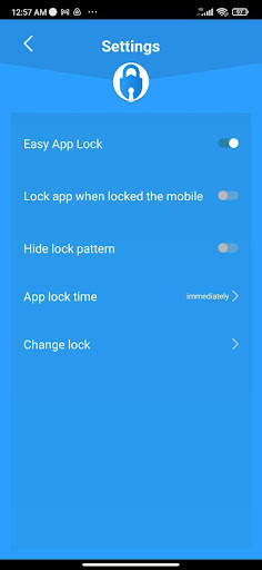 Easy App Lock 4 تصوير الشاشة