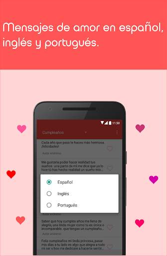 Frases y mensajes de amor screenshot 3