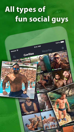 Fit Gorillas - Fun Gay Social screenshot 1