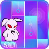 Bad Bunny Piano Tiles logo