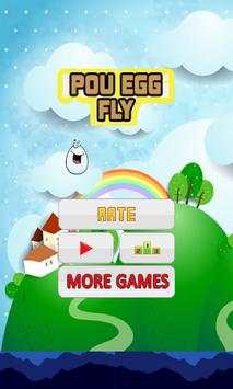 Pou Egg Fly screenshot 1