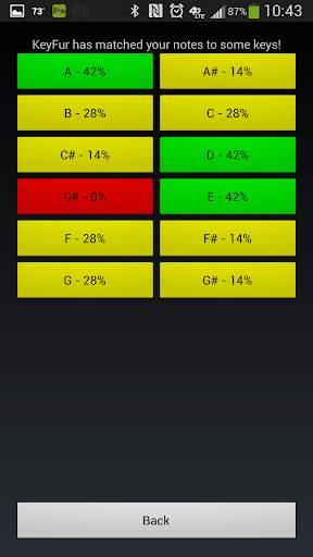 KeyFur - The Music Key Finder скриншот 2