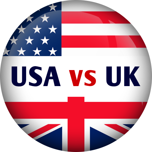 UK vs USA - English Pronunciation Learning icon