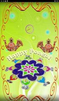 Pongal Rangoli Clock screenshot 15