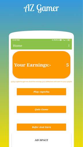 AZ Gamer- Play Captcha game and Earn Rewards screenshot 4
