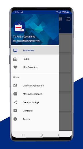 TV Television y Radio Costa Rica screenshot 2