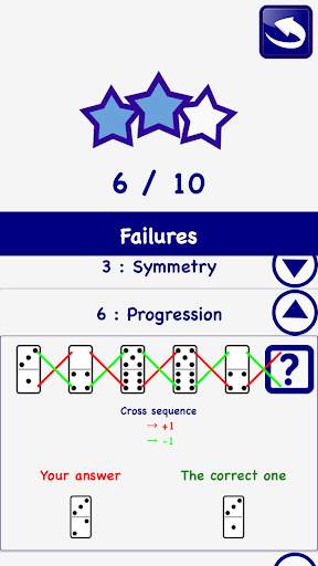 Domino psychotechnical Test Brain training FREE screenshot 6