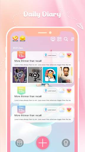 Daily Diary:Journal with Lock screenshot 1