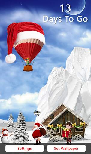 Christmas Countdown Live Wallpaper screenshot 3