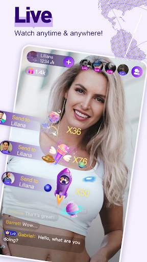 Chamet - Live Video Chat&Meet screenshot 1