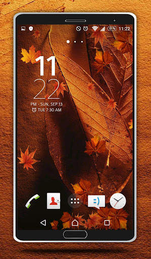 Autumn Live Wallpaper screenshot 3