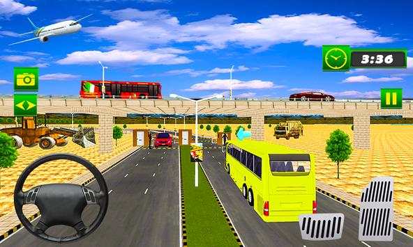 Passenger Bus Transport Driving Service screenshot 4
