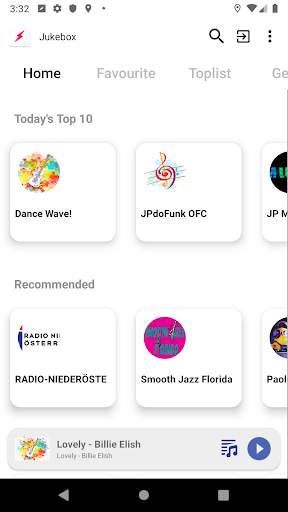 SHOUTcast™ - 89k Live Radio Channel and Station स्क्रीनशॉट 1
