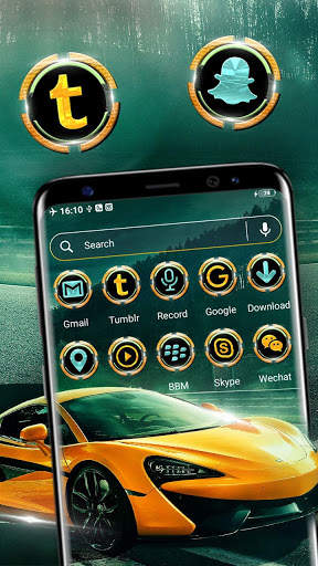 Sport Car Theme Launcher स्क्रीनशॉट 4