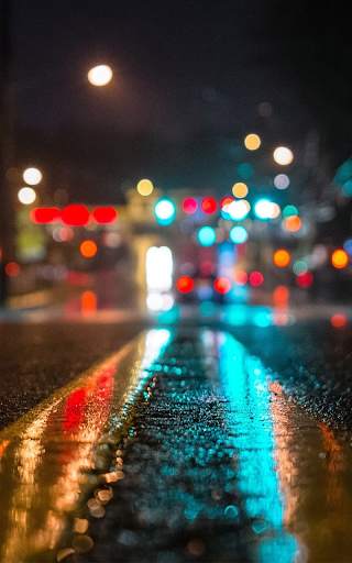 Rainy New York Live Wallpaper screenshot 3