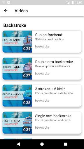 MySwimPro: Séances de Natation screenshot 7