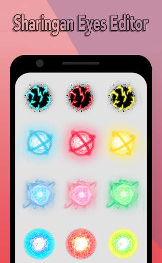 Sharingan Eyes Editor - Color Changer screenshot 4