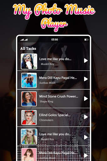 My Photo Music Player : My Photo Background screenshot 6