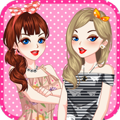 Best Friends Dress Up Game icon
