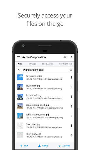 Egnyte screenshot 1