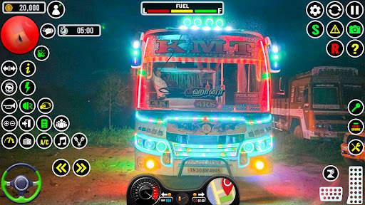 Indian Bus Drive Games 3D screenshot 8