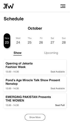 Jakarta Fashion Week screenshot 2