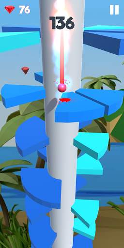 Jumplix: Helix Ball Bounce 3D screenshot 3