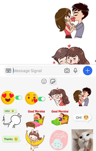 Signal Stickers & Animated screenshot 2