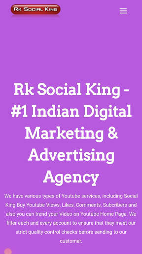 Rk Social King - Indian Digital Marketing Company screenshot 3