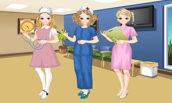 Nurse Fashion 2 Dress up Game screenshot 3