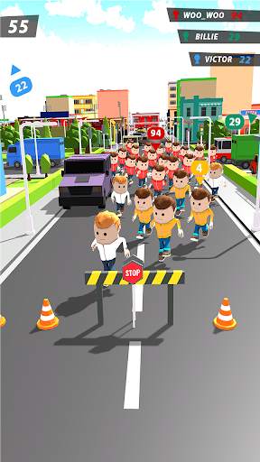 Crowd World Game City - Crowd Rush City screenshot 4