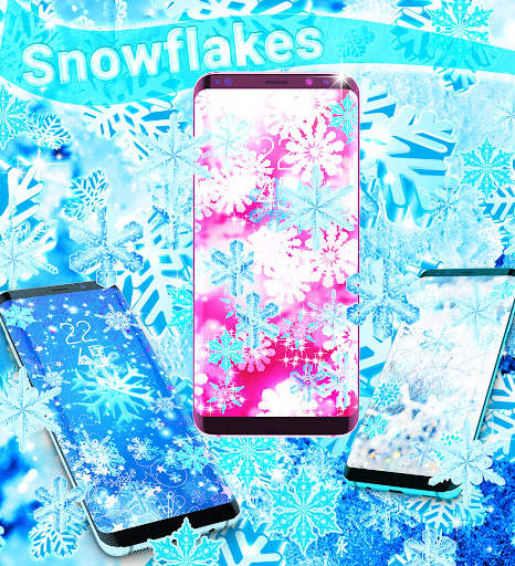 Snowflakes live wallpaper screenshot 7