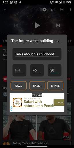 Tube Notes - Share Videos with timestamps screenshot 7