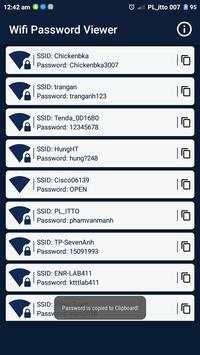 Wifi Password Viewer (Root) screenshot 2