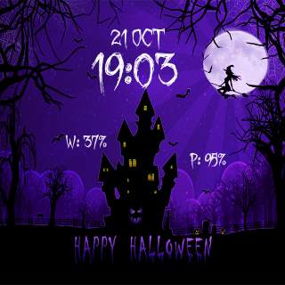 Watch Face - Halloween Spooky screenshot 29