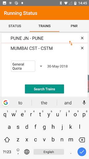 Running Train Status screenshot 14