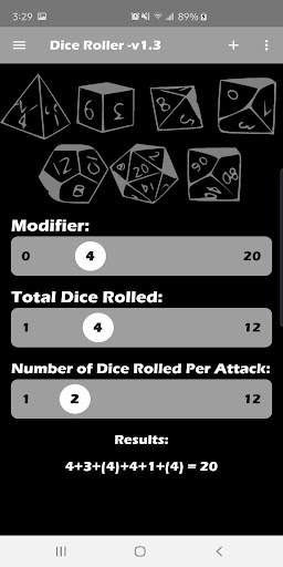 D&D Tracker screenshot 2