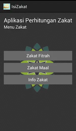 Aplikasi Zakat screenshot 1